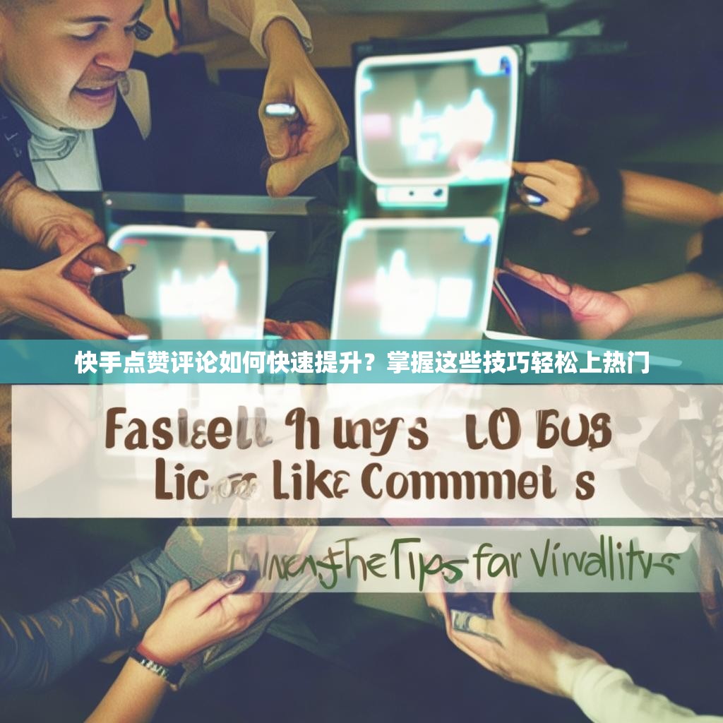 快手点赞评论如何快速提升？掌握这些技巧轻松上热门