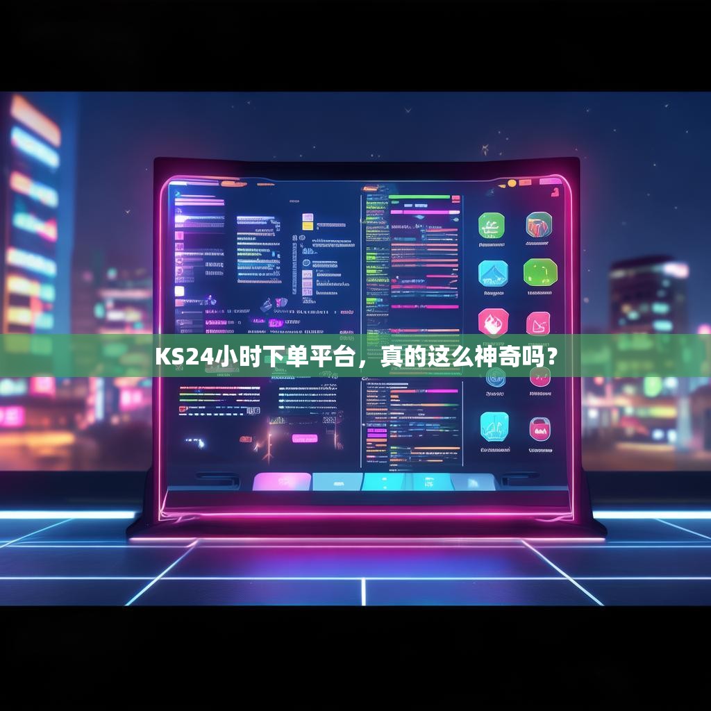 KS24小时下单平台，真的这么神奇吗？