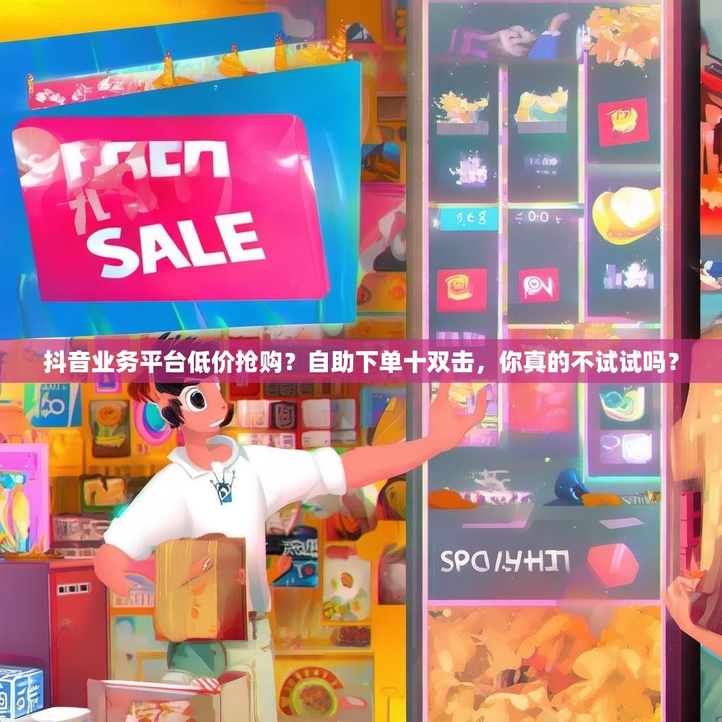 抖音业务平台低价抢购？自助下单十双击，你真的不试试吗？