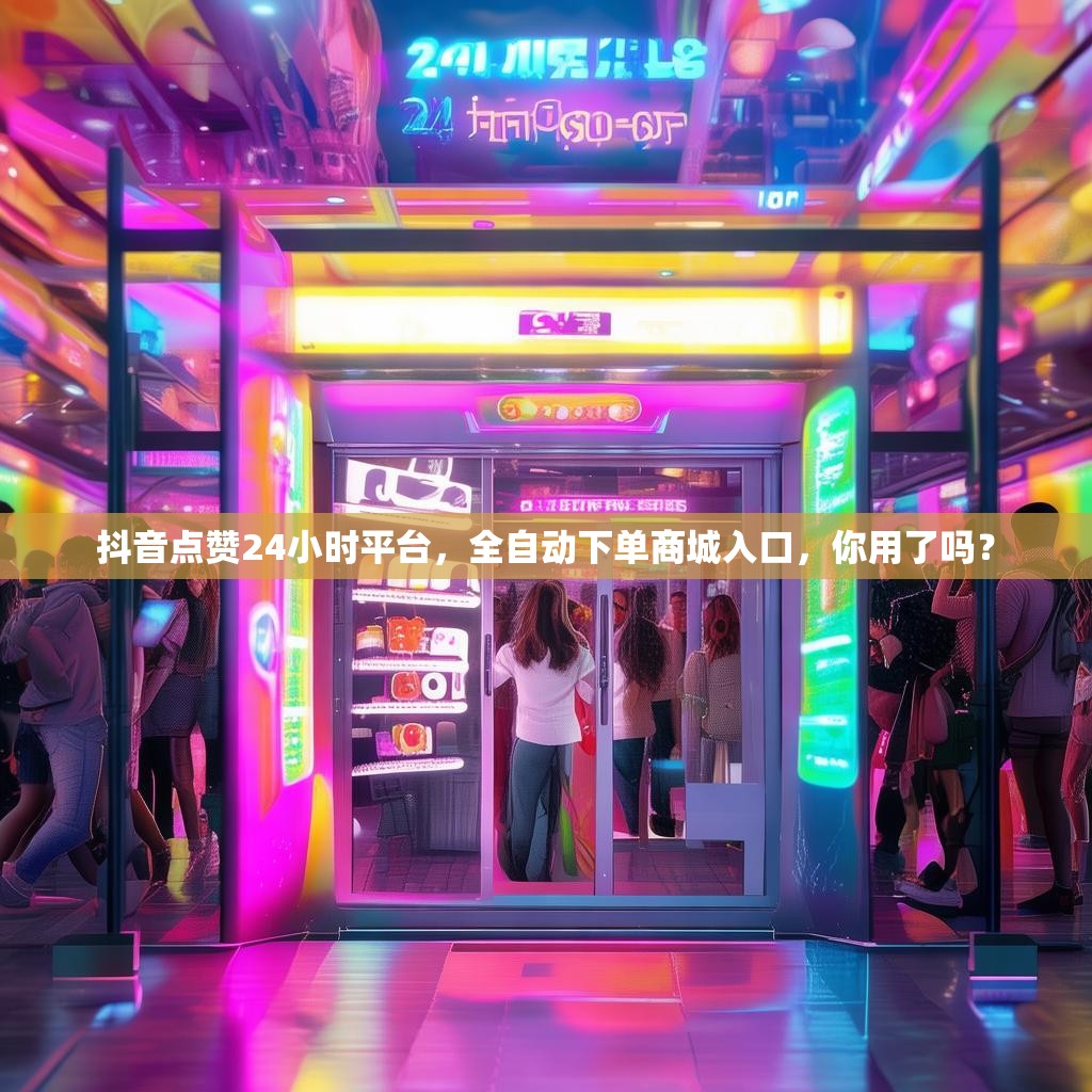 抖音点赞24小时平台，全自动下单商城入口，你用了吗？