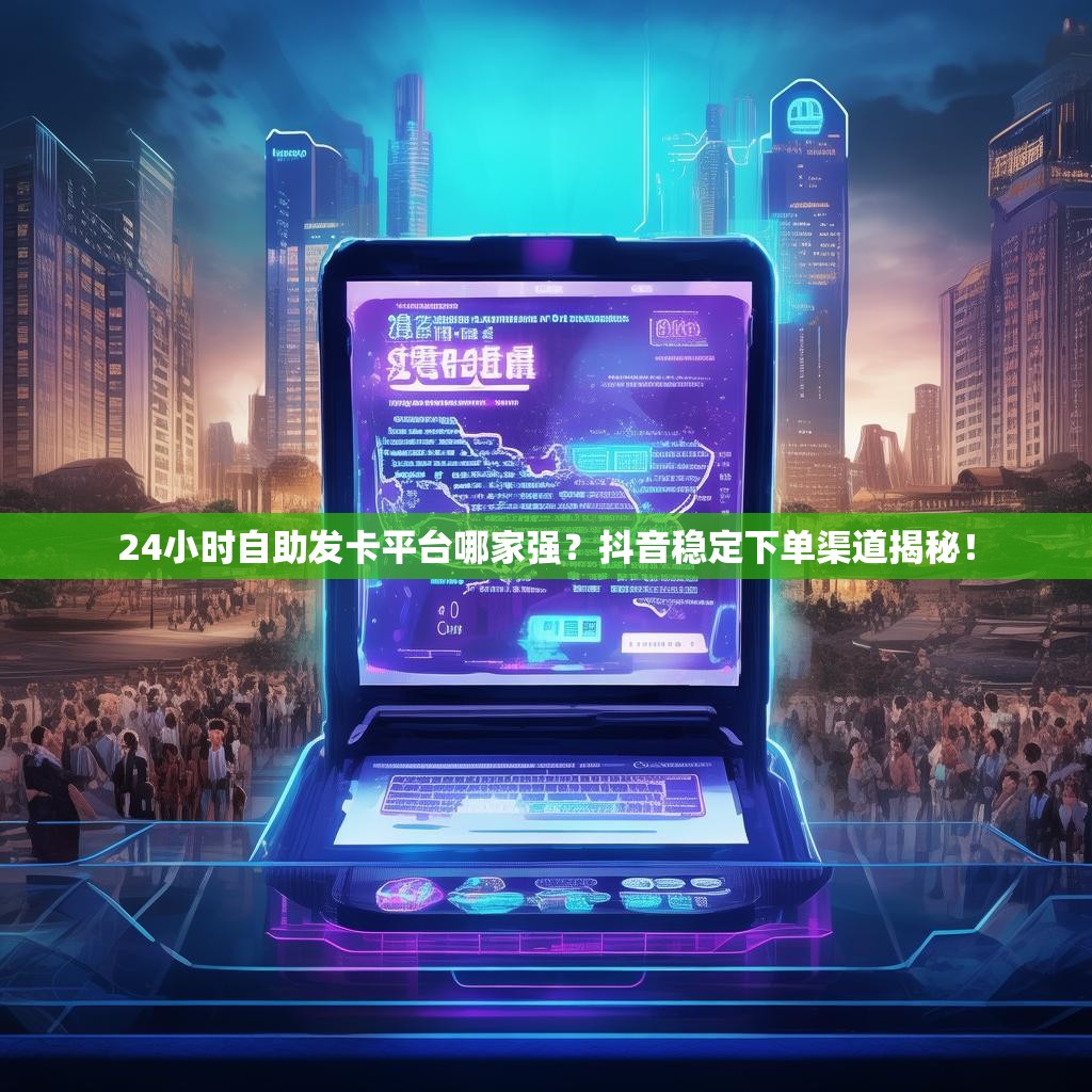 24小时自助发卡平台哪家强？抖音稳定下单渠道揭秘！