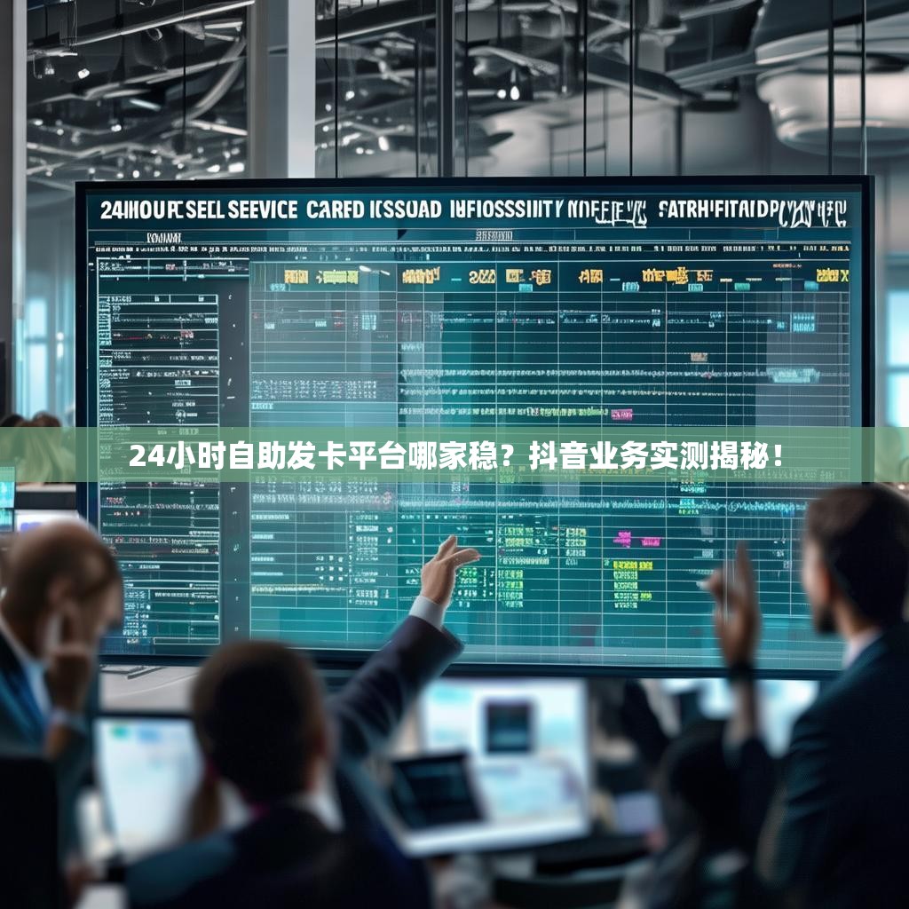 24小时自助发卡平台哪家稳？抖音业务实测揭秘！