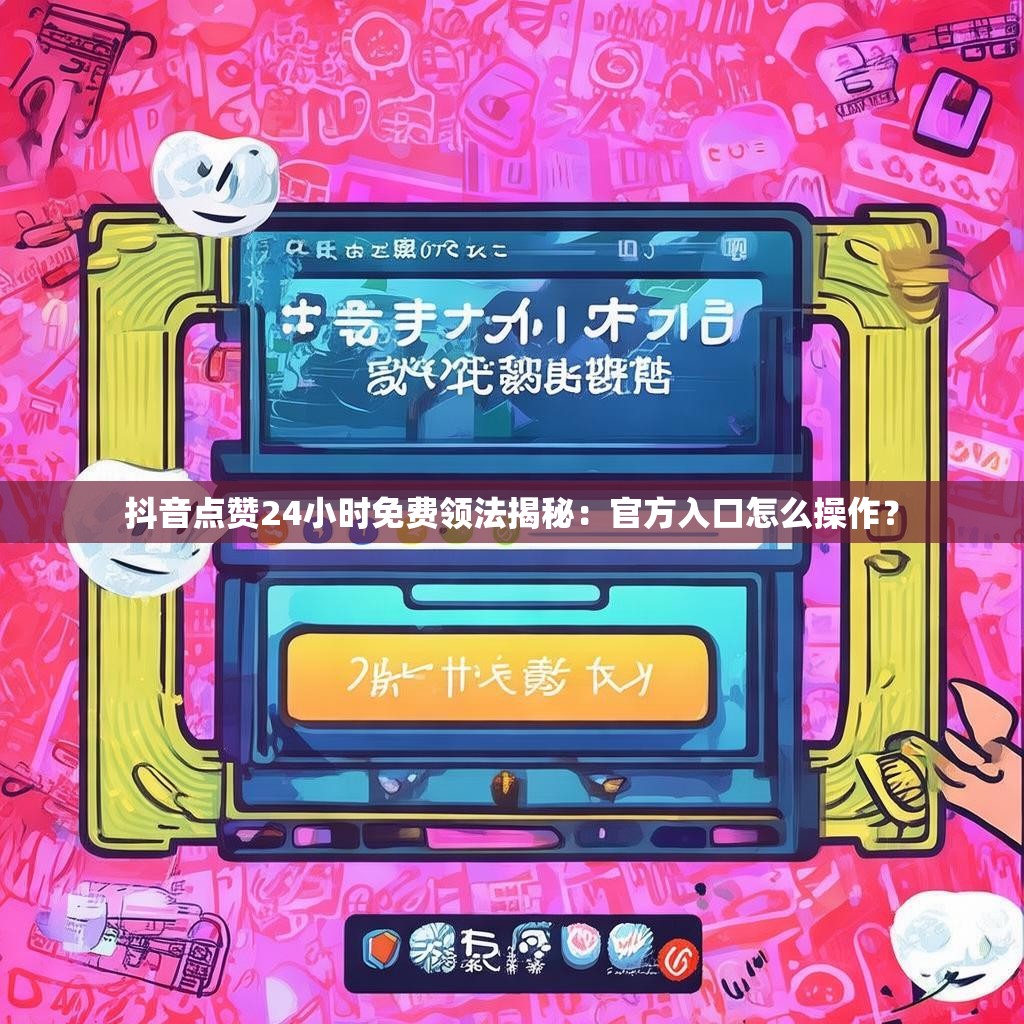 抖音点赞24小时免费领法揭秘：官方入口怎么操作？