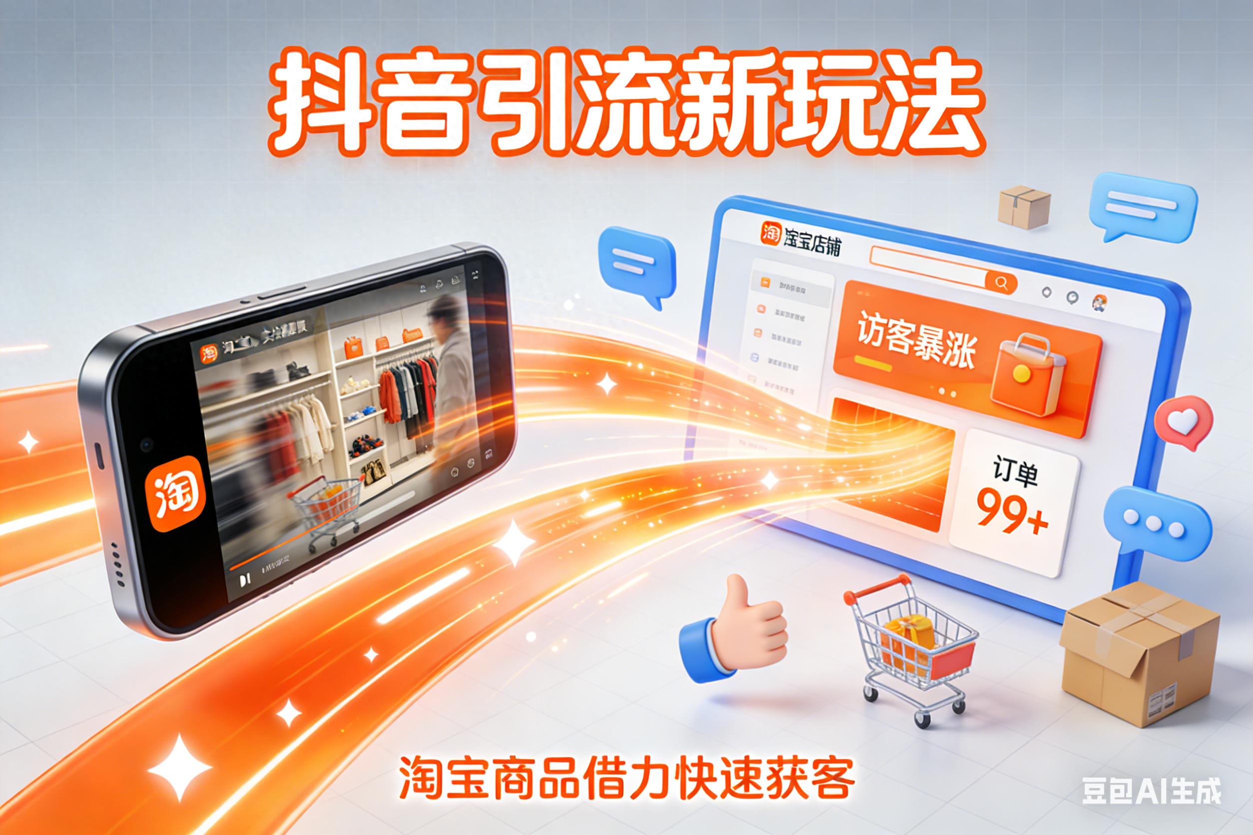 2026年淘宝商家抖音引流新路径，谋臣界怎么样？